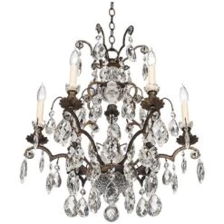 Schonbek Renaissance Collection 23 1/2" Crystal Chandelier 13 Schonbek Renaissance Collection 23 1/2" Crystal Chandelier -Golden Lighting Shop schonbek renaissance collection 23 and one half inch crystal chandelier n3163views3