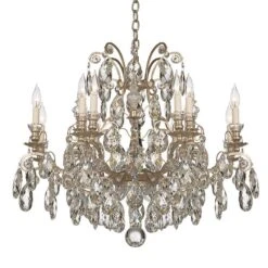 Schonbek Renaissance Collection 33" Traditional Crystal Chandelier -Golden Lighting Shop schonbek renaissance collection 33 inch traditional crystal chandelier n3300views1