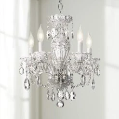 Schonbek Sterling 16" Wide Heritage Crystal Chandelier