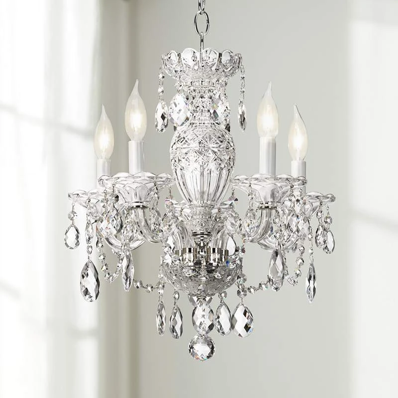 Schonbek Sterling 16" Wide Heritage Crystal Chandelier 3 Schonbek Sterling 16" Wide Heritage Crystal Chandelier