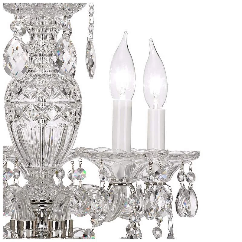 Schonbek Sterling 16" Wide Heritage Crystal Chandelier 5 Schonbek Sterling 16" Wide Heritage Crystal Chandelier - Image 3