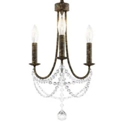 Schonbek Verdana 12" Wide Bronze 3-Light Mini Pendant Light 9 Schonbek Verdana 12" Wide Bronze 3-Light Mini Pendant Light -Golden Lighting Shop schonbek verdana 12 inch wide bronze 3 light mini pendant light 98k24views1