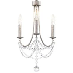 Schonbek Verdana 12" Wide Silver 3-Light Mini Pendant Light 9 Schonbek Verdana 12" Wide Silver 3-Light Mini Pendant Light -Golden Lighting Shop schonbek verdana 12 inch wide silver 3 light mini pendant light 98k21views1