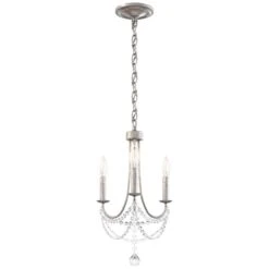 Schonbek Verdana 12" Wide Silver 3-Light Mini Pendant Light 11 Schonbek Verdana 12" Wide Silver 3-Light Mini Pendant Light -Golden Lighting Shop schonbek verdana 12 inch wide silver 3 light mini pendant light 98k21views3