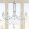 Schonbek Verdana 43"W Antique Silver 12-Light Pendant Light -Golden Lighting Shop schonbek verdana 43 inchw antique silver 12 light pendant light 98m39cropped