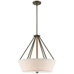 Senaca 22" Wide Mahogany Bronze Pendant Light -Golden Lighting Shop senaca 22 inch wide mahogany bronze pendant light 92m98