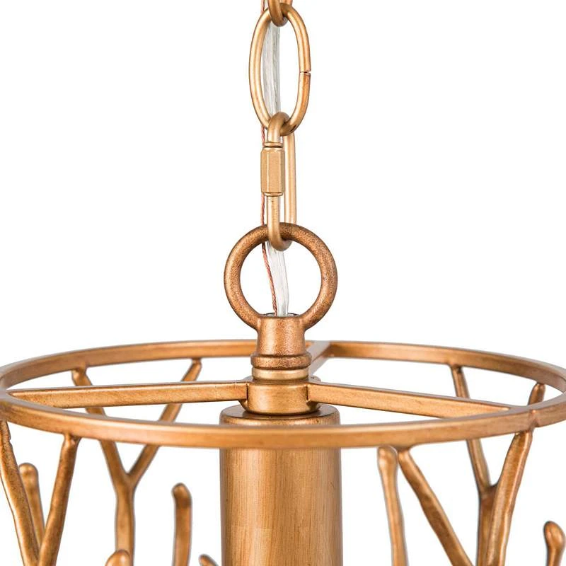 Sinfi 7 1/2" Wide Gold Mini Pendant Light 7 Sinfi 7 1/2" Wide Gold Mini Pendant Light - Image 5