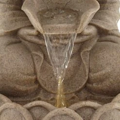 Sitting Buddha 22" High Zen Fountain With LED Light -Golden Lighting Shop sitting buddha 22 inch high zen fountain with led light 79r47views3