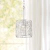 Sofie 8 1/2" Wide Chrome And Crystal Mini Pendant Light -Golden Lighting Shop sofie 8 and one half inch wide chrome and crystal mini pendant light 668h1cropped