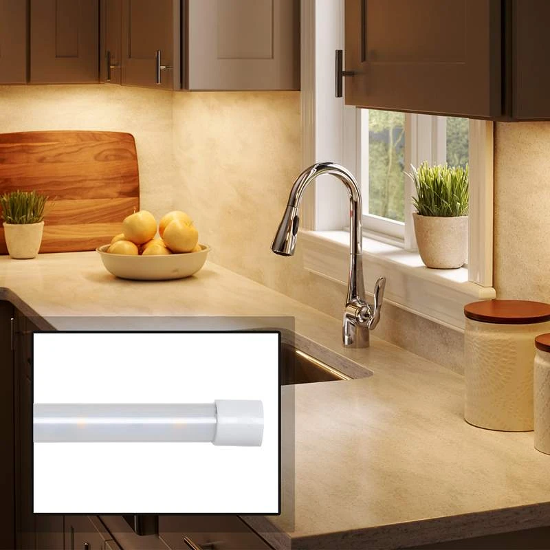 Soft Touch 7" Wide White Dimmable LED Under Cabinet Light 3 Soft Touch 7" Wide White Dimmable LED Under Cabinet Light