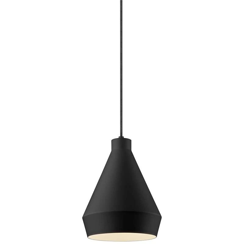Sonneman Koma 9" Wide Satin Black Finish Mini Pendant Light 4 Sonneman Koma 9" Wide Satin Black Finish Mini Pendant Light - Image 2