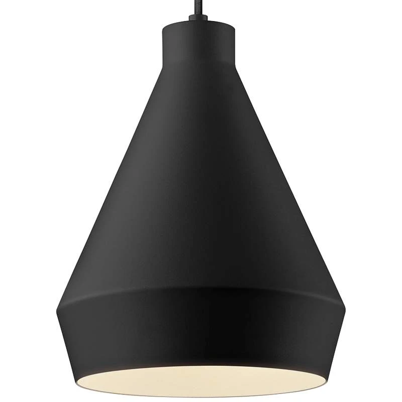 Sonneman Koma 9" Wide Satin Black Finish Mini Pendant Light 5 Sonneman Koma 9" Wide Satin Black Finish Mini Pendant Light - Image 3