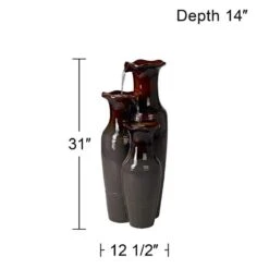 Spanish Jars Ceramic Garden Fountain -Golden Lighting Shop spanish jars ceramic garden fountain v7833views3