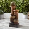 Sphere Jugs And Column 50" High Rustic Fountain With Light -Golden Lighting Shop sphere jugs and column 50 inch high rustic fountain with light v7840cropped