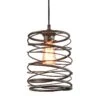 Sprin 8" Wide Rustic Iron Mini Pendant -Golden Lighting Shop sprin 8 inch wide rustic iron mini pendant 703v1