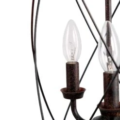 Sprin 9" Wide Rustic Iron 3-Light Mini Pendant -Golden Lighting Shop sprin 9 inch wide rustic iron 3 light mini pendant 177x1views3