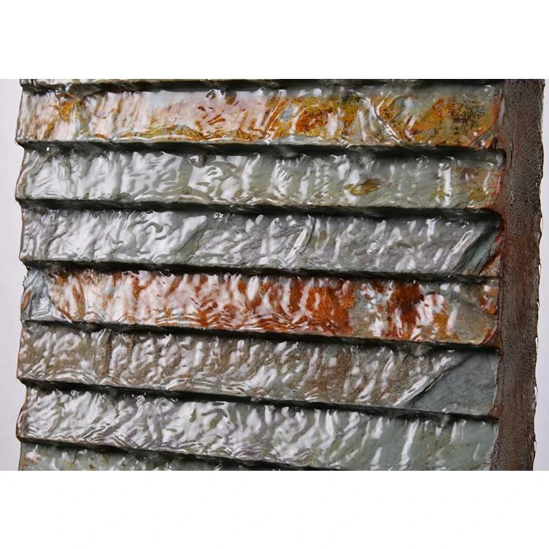 Stave Slate Stone 19" High Rustic Modern Fountain With LED Light 6 Stave Slate Stone 19" High Rustic Modern Fountain With LED Light - Image 4