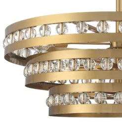 Stiffel Artyom 40" Wide Warm Gold 8-Light Crystal Ring Pendant 11 Stiffel Artyom 40" Wide Warm Gold 8-Light Crystal Ring Pendant -Golden Lighting Shop stiffel artyom 40 inch wide warm gold 8 light crystal ring pendant 508n0views1