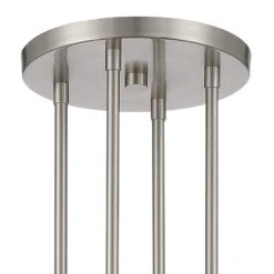 Stiffel Ella 39 3/4"Wide Brushed Nickel Clear Crystal 22-Light Pendant -Golden Lighting Shop stiffel ella 39 and three quarter inchwide brushed nickel clear crystal 22 light pendant 656k0views2