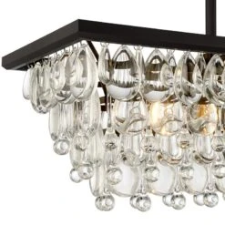 Stiffel Petranilla 40" Wide Crystal Island Pendant Light -Golden Lighting Shop stiffel petranilla 40 inch wide crystal island pendant light 95r37views1