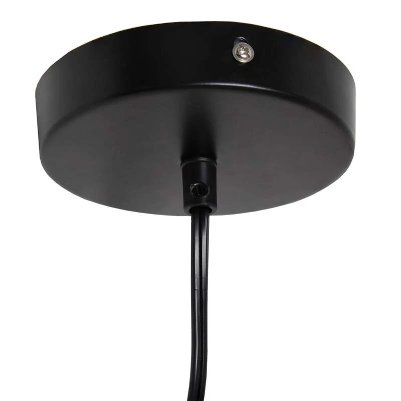 Studio Loft 13 1/2" Wide Black Metal Pendant Light 5 Studio Loft 13 1/2" Wide Black Metal Pendant Light - Image 3