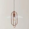 Studio Loft 13 1/2" Wide Rose Gold Metal Pendant Light 1 Studio Loft 13 1/2" Wide Rose Gold Metal Pendant Light -Golden Lighting Shop studio loft 13 and one half inch wide rose gold metal pendant light 582m5cropped
