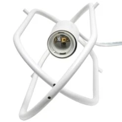 Studio Loft 13 1/2" Wide White Metal Pendant Light -Golden Lighting Shop studio loft 13 and one half inch wide white metal pendant light 584m5views3