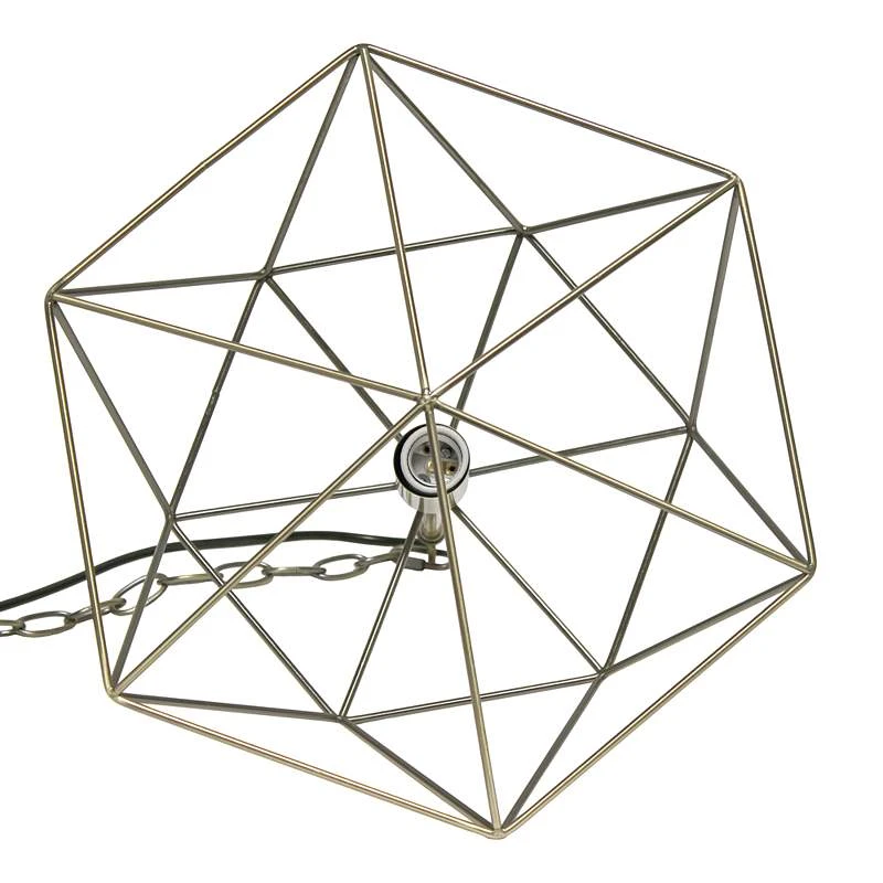 Studio Loft 16" Wide Antique Brass Metal Pendant Light 7 Studio Loft 16" Wide Antique Brass Metal Pendant Light - Image 5