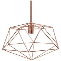 Studio Loft 16" Wide Rose Gold Metal Pendant Light -Golden Lighting Shop studio loft 16 inch wide rose gold metal pendant light 599m5