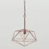 Studio Loft 16" Wide Rose Gold Metal Pendant Light 1 Studio Loft 16" Wide Rose Gold Metal Pendant Light -Golden Lighting Shop studio loft 16 inch wide rose gold metal pendant light 599m5cropped