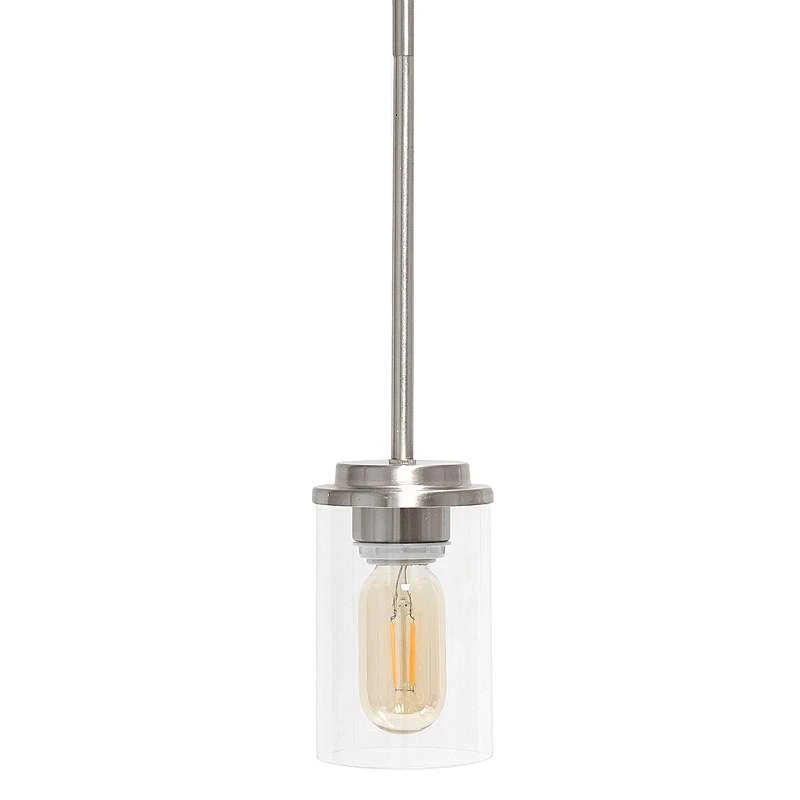 Studio Loft 5 3/4" Wide Brushed Nickel Mini Pendant 4 Studio Loft 5 3/4" Wide Brushed Nickel Mini Pendant - Image 2