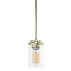 Studio Loft 5 3/4" Wide Gold Mini Pendant 5 Studio Loft 5 3/4" Wide Gold Mini Pendant -Golden Lighting Shop studio loft 5 and three quarter inch wide gold mini pendant 934m5