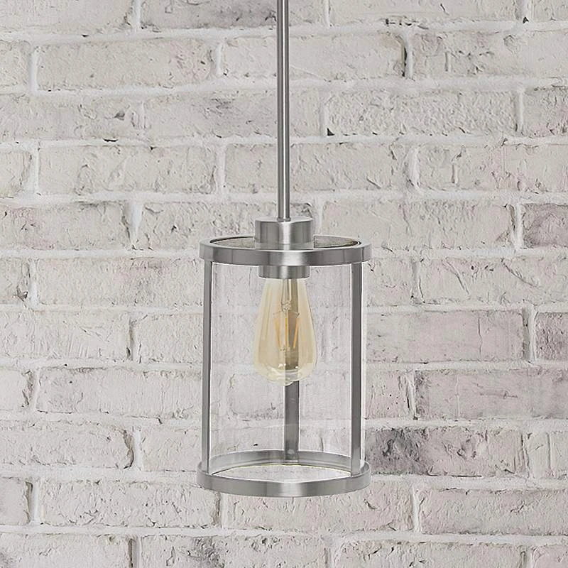 Studio Loft 6 3/4" Wide Brushed Nickel Mini Pendant 3 Studio Loft 6 3/4" Wide Brushed Nickel Mini Pendant