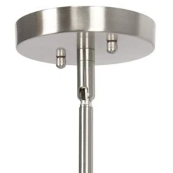 Studio Loft 6 3/4" Wide Brushed Nickel Mini Pendant 12 Studio Loft 6 3/4" Wide Brushed Nickel Mini Pendant -Golden Lighting Shop studio loft 6 and three quarter inch wide brushed nickel mini pendant 592m5views3