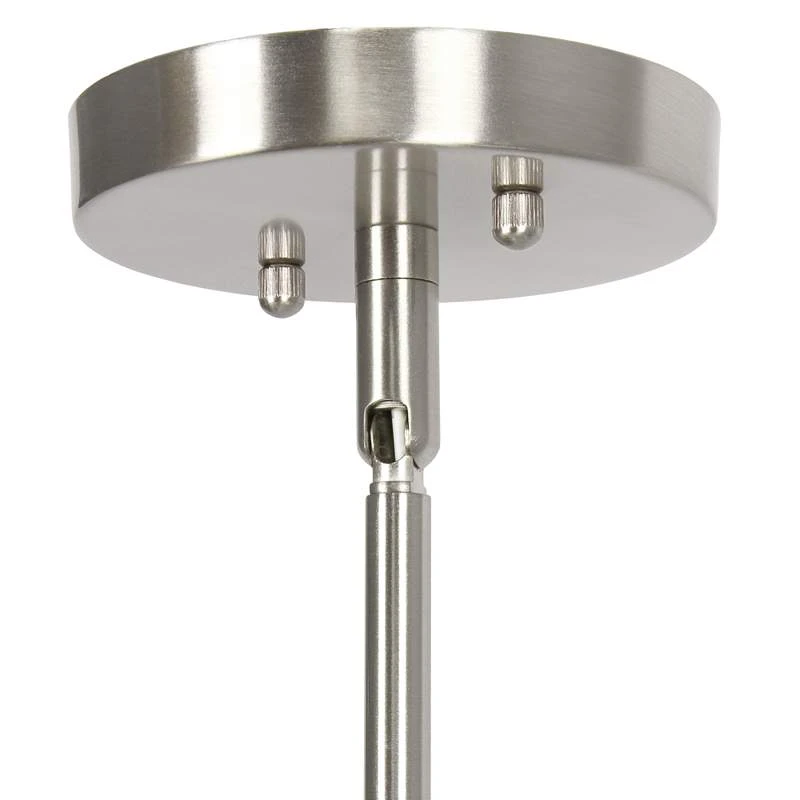 Studio Loft 6 3/4" Wide Brushed Nickel Mini Pendant 7 Studio Loft 6 3/4" Wide Brushed Nickel Mini Pendant - Image 5