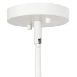 Studio Loft 6 3/4" Wide White Metal Mini Pendant 12 Studio Loft 6 3/4" Wide White Metal Mini Pendant -Golden Lighting Shop studio loft 6 and three quarter inch wide white metal mini pendant 596m5views3