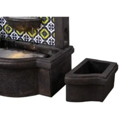 Sunny Daybreak 45" High Traditional Fountain With LED Light -Golden Lighting Shop sunny daybreak 45 inch high traditional fountain with led light 66k58views3