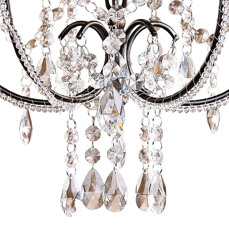 Taylor Bronze 12 1/2" Wide Mini-Chandelier By Minka Lavery 5 Taylor Bronze 12 1/2" Wide Mini-Chandelier By Minka Lavery - Image 3