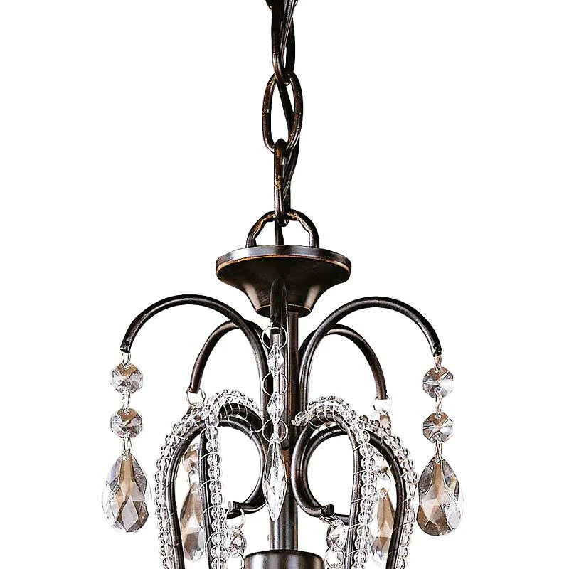 Taylor Bronze 12 1/2" Wide Mini-Chandelier By Minka Lavery 7 Taylor Bronze 12 1/2" Wide Mini-Chandelier By Minka Lavery - Image 5