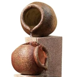 Three Urn And Pillar Cascade35 1/2"H Outdoor/Indoor Fountain -Golden Lighting Shop three urn and pillar cascade35 and one half inchh outdoor indoor fountain 24682views2