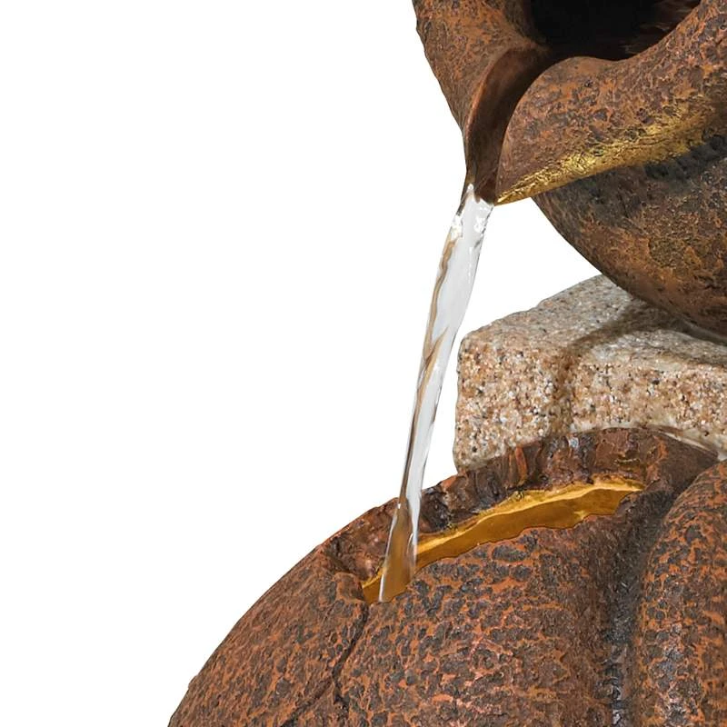 Tipping Jugs LED Indoor/Outdoor 30" High Fountain 5 Tipping Jugs LED Indoor/Outdoor 30" High Fountain - Image 3