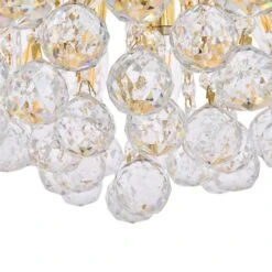 Toureg 19" Wide Gold And Crystal 10-Light Chandelier -Golden Lighting Shop toureg 19 inch wide gold and crystal 10 light chandelier 39v33views1
