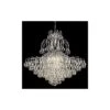 Toureg 31" Wide Chrome And Crystal 15-Light Chandelier -Golden Lighting Shop toureg 31 inch wide chrome and crystal 15 light chandelier 8m105