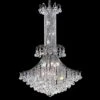 Toureg 35" Wide Chrome 16-Light Crystal Chandelier 2 Toureg 35" Wide Chrome 16-Light Crystal Chandelier -Golden Lighting Shop toureg 35 inch wide chrome 16 light crystal chandelier 15f47