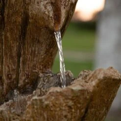 Alpine Tree Trunk 39" High 3-Tier Indoor-Outdoor LED Floor Fountain -Golden Lighting Shop tree trunk 39 inch high 3 tier indoor outdoor led floor fountain 66f49views2