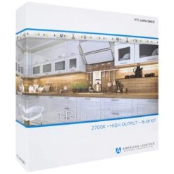 Trulux 16.4-Foot 2700K LED High Output Tape Light Kit -Golden Lighting Shop trulux 16 4 foot 2700k led high output tape light kit 42h15views3