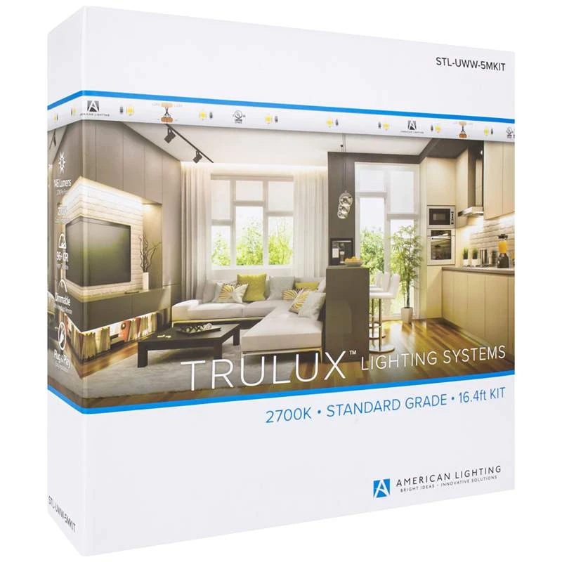 Trulux 16.4-Foot 2700K LED Standard Grade Tape Light Kit 6 Trulux 16.4-Foot 2700K LED Standard Grade Tape Light Kit - Image 4