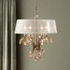Uttermost Alenya 4-Light 21" Wide Burnished Gold Chandelier