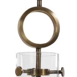 Uttermost Imbuto 14 1/2" Wide Brass And Glass Pendant Light -Golden Lighting Shop uttermost imbuto 14 and one half inch wide brass and glass pendant light 927p0views3