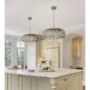 Maxim Arabesque 24" Wide Golden Silver Pendant Light -Golden Lighting Shop v3356 transitional kitchen